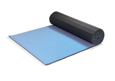 Gymnastický koberec Flexiroll - plocha 12x12 m, 40 mm - modrá_obr2