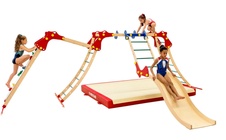 Educ' Gym - Dřevěná skluzavka 162x55x108cm_obr2