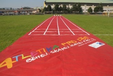 Atletika pro děti - atletická dráha vč.4 ks označení drah s čísly_obr2