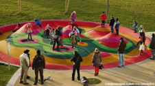 Trampolína EUROTRAMP Kids Tramp Playground Loop XL_obr3