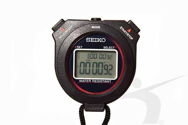 Stopky Seiko s 10 výsledky paměti W073