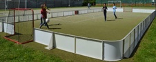 Florbalové mantinely MULTISPORT - 20m x 10m - barva černá_obr2