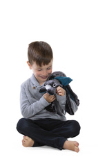 Zátěžový pejsek 2kg Manimo® - šedý_obr3