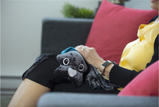 Zátěžový pejsek 2kg Manimo® - šedý_obr4