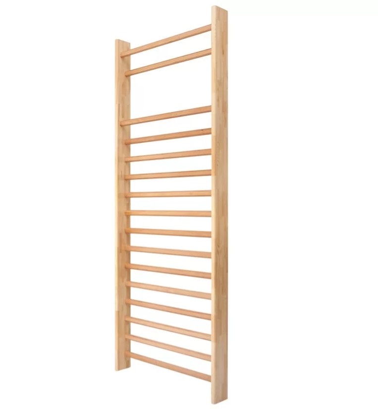 Gymnastické žebřiny jednoduché - rozměr 260x100cm, 16 příček