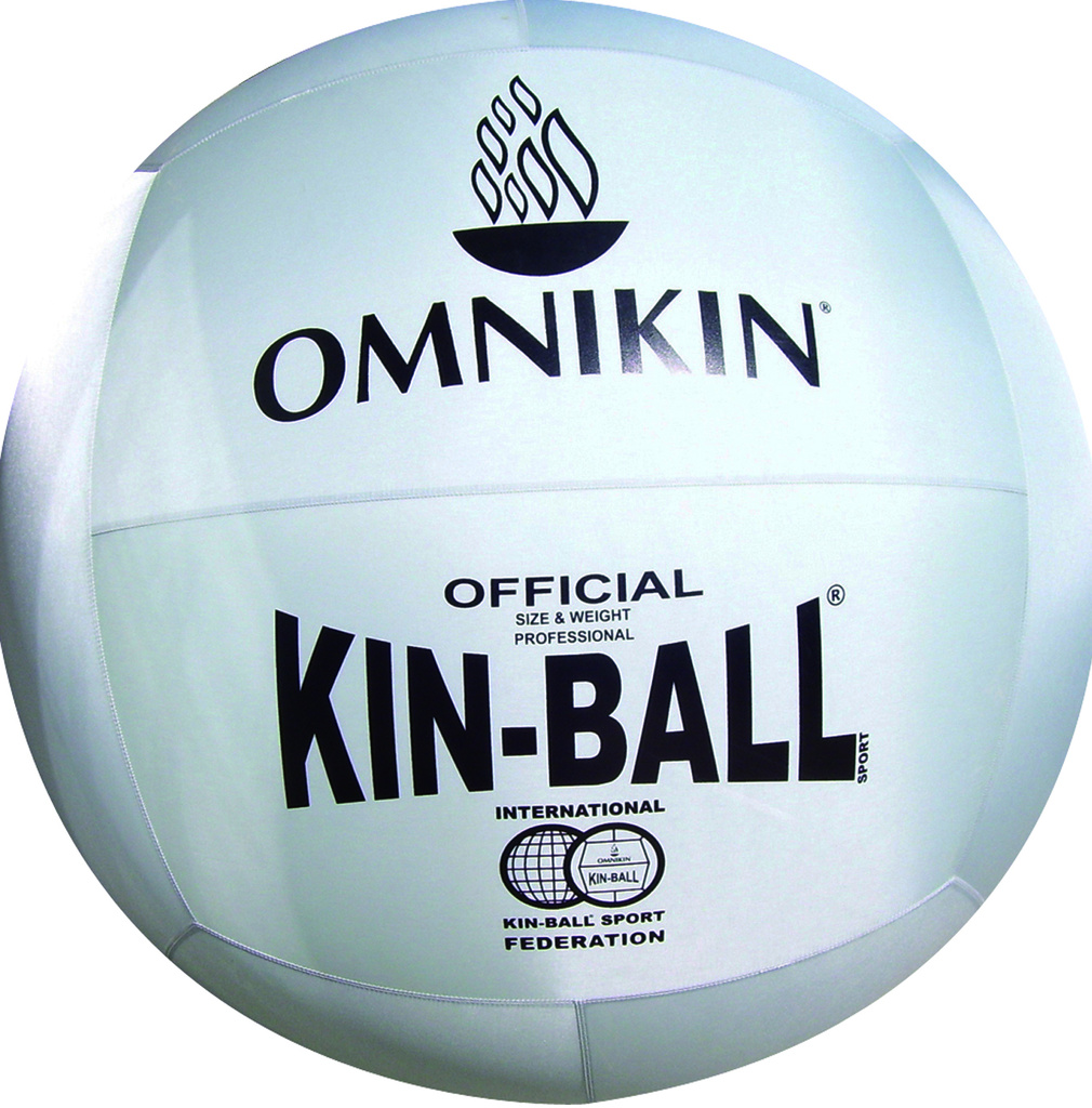 Oficiální Kin-Ball míč šedý, průměr  1,22m, hmotnost 1kg