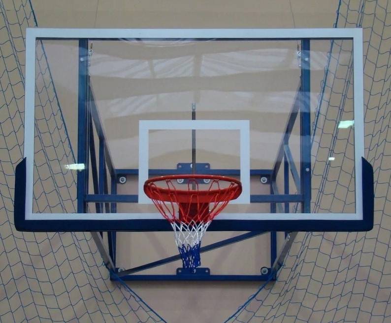 Akrylová basketbalová deska PLEXA tl.12mm rozměr 1,05 x 1,8m