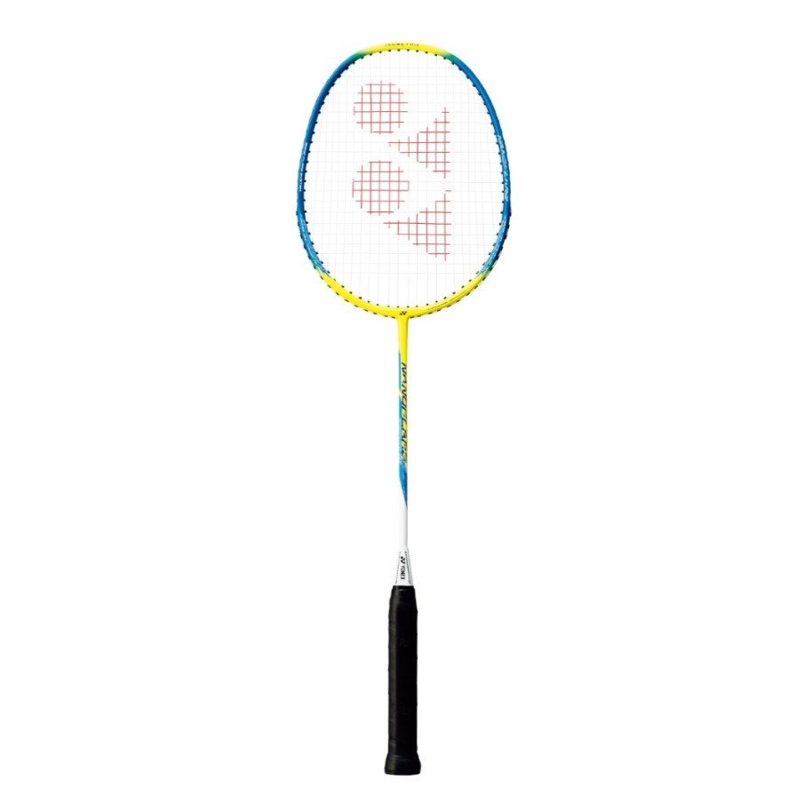 Badmintonová raketa YONEX NANOFLARE 100 - žlutá/modrá