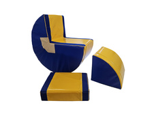 Gymnastický tréninkový válec s výřezem -  průměr 90cm, šíře 40cm_obr2