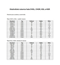 Kladivářské rukavice - velikost S, pravá HGR- S_obr4