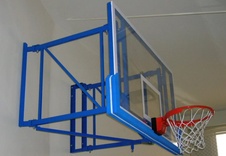 Nástěnná skládací konstrukce na basketbal 3,3 - 5,3m_obr4