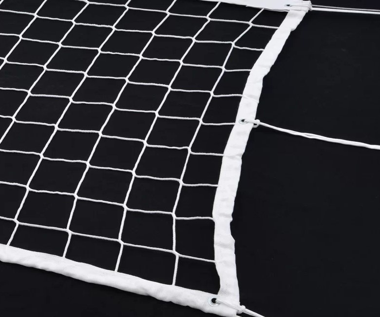 Tréninková síť bílá 9,5 x 1 m – s anténkami