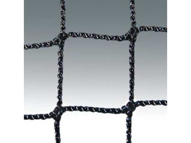Síť badminton STANDARD, PA/18/1,2 mm, černá - rozměr 6,02 x 0,76m