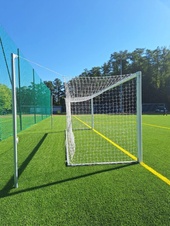 Fotbalová branka 7,32 x 2,44m - hliníková, se sloupky_obr3