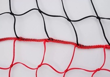 Síť pro fotbalové branky 7,32 x 2,44m - PE, 4mm, hloubka 2 x 2m_obr2