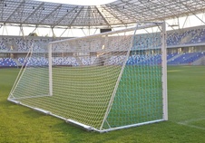 Fotbalová branka 7,32 × 2,44 m – hliníková, přenosná, se závažím_obr2