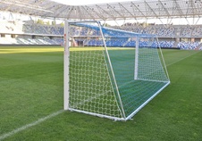 Fotbalová branka 5,0 × 2,0 m – hliníková, s kotvením do země_obr2