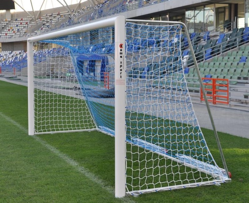 Fotbalová branka 5,0 × 2,0 m – hliníková, přenosná, se závažím