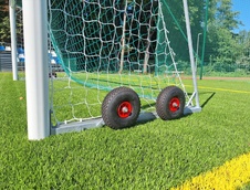 Fotbalová branka 5,0 × 2,0 m – hliníková, přenosná, se závažím a pojezdovými koly_obr3