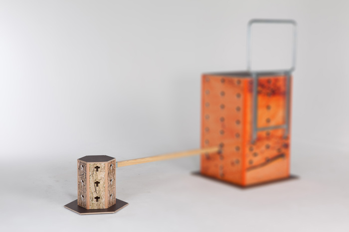 Cube bedna Small - rozměr 30 x 30 x 40 cm