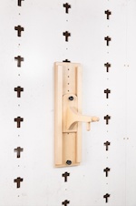 Dřevěná deska s trigger pointem, válečkem na krk a duo míčem_obr2