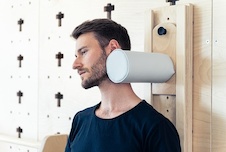 Dřevěná deska s trigger pointem, válečkem na krk a duo míčem_obr5