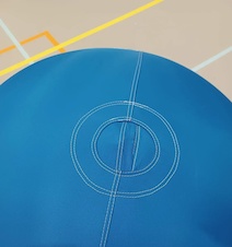 Míč Spordas Skyfloater pr.102cm - modrý_obr3