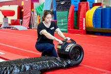 Kompresor pro nafukovací doskokové plochy 115 V - 60 Hz_obr3