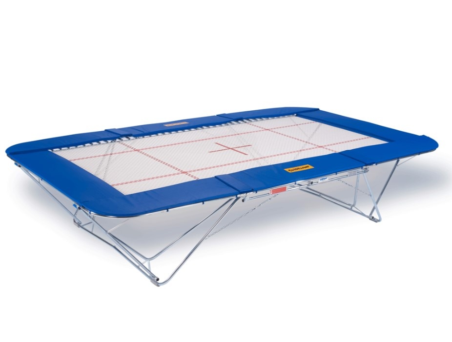 Tréninková trampolína Grand Master 13x13, 32mm vč. zvedacího vozíku na kolečkách
