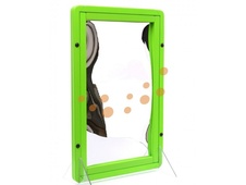 Bláznivé zrcadlo - barva zelená