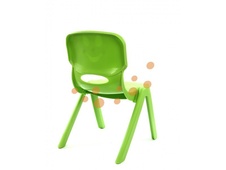 Židlička plastová - barva zelená_obr2