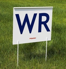 Značka pro označení světového rekordu pro dlouhé hody WR-S291