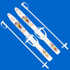 Dětské lyže plastové délka 60cm