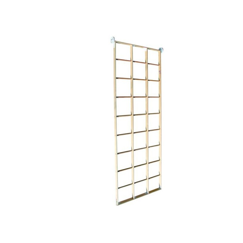 Mřížový žebřík dřevěný - rozměry 5 x 1,7m