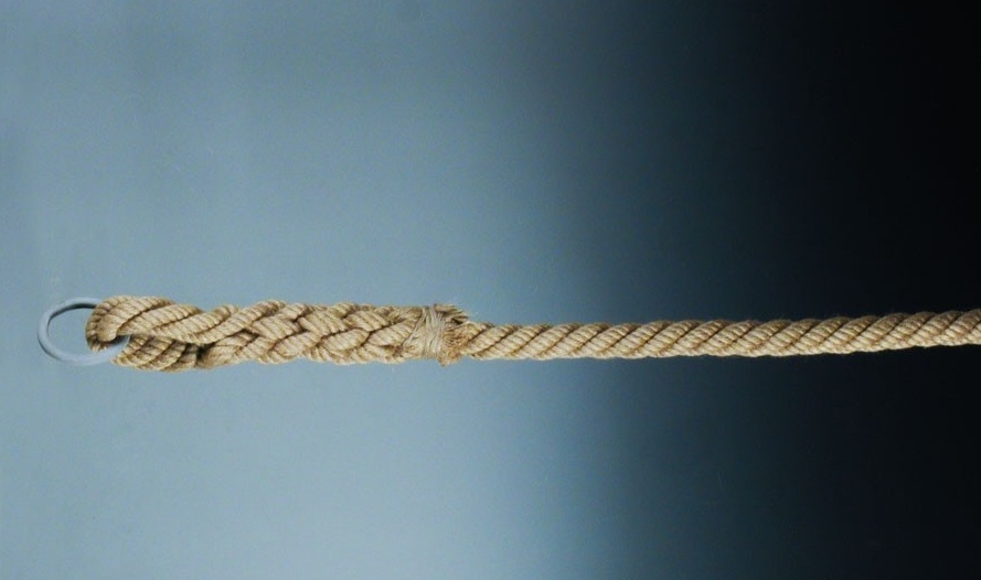Houpací - šplhací jutové lano - délka 3m