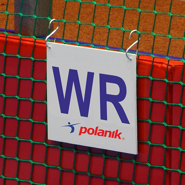 Tabulka rekordů WR pro hody, světový rekord - vnitřní použití WR-S0308