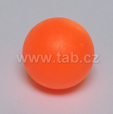 Příslušenství ke stolnímu fotbalu: Míček oranžový - průměr 34mm