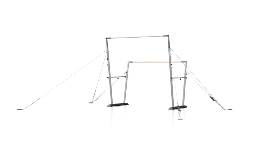 Soutěžní bradla "Combi" s žerděmi "Fiberflex Pro"