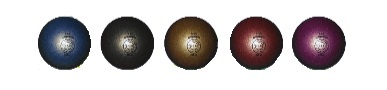 Gymnastický míč G.R.S. zdobený flitrem - průměr 190 mm, hmotnost 4