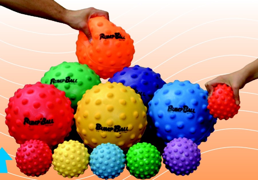 Slomo Bump Balls - průměr 10 cm, hmotnost 80g, sada 6 ks