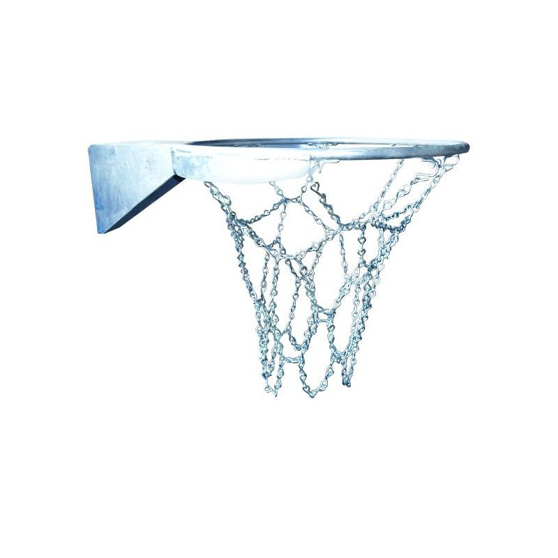 Pozinkovaný basketbalový koš s řetízkovou sítí