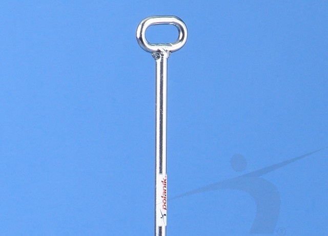 Ocelová tyč s okem pro vytyčení sektoru - výška 1 m  PL-S360