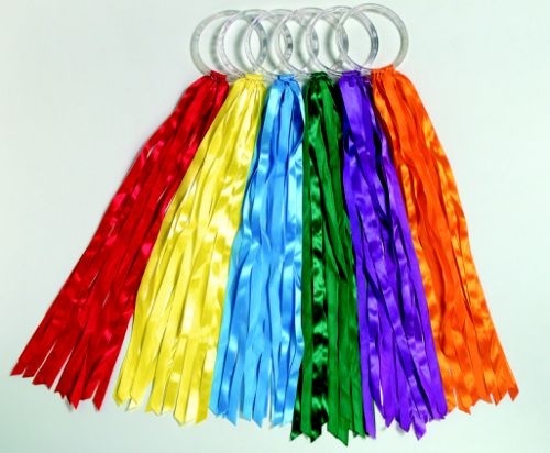 Stužky Rainbow Hoops délka 60 cm