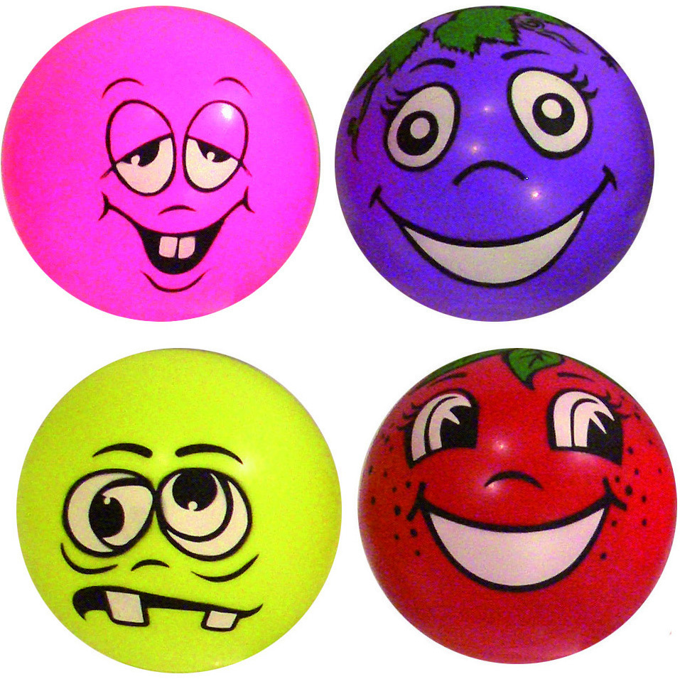 Náladové míče obličeje