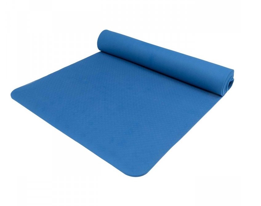 Podložka Yoga mat TPE jednovrstvá - tmavě modrá