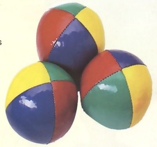 Žonglovací míčky senior - průměr 62 mm - 36 ks