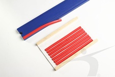 Plastelínové pásky pro indikační desku - 8ks, pro odrazové břevno S-250 P8x31_obr2