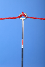 Ocelová tyč s okem pro vytyčení sektoru - výška 1 m  PL-S360_obr2
