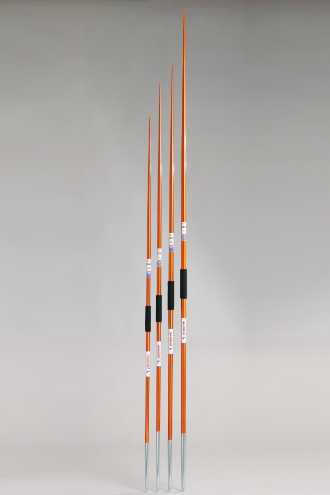 Oštěp soutěžní Space Master - hmotnost 700 g, zaoblený hrot, Certifikace WA I-13-0655 SM13-700