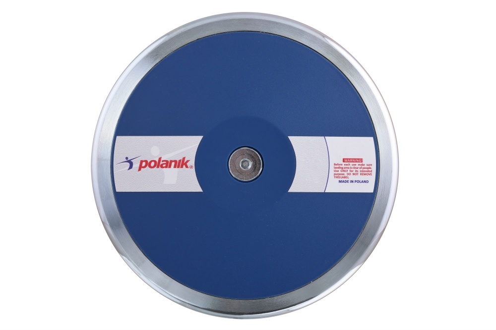 Disk plastový – hmotnost  0,75 kg s ocelovým kroužkem, poloměr hrany 6mm CPD14-0,75-R6
